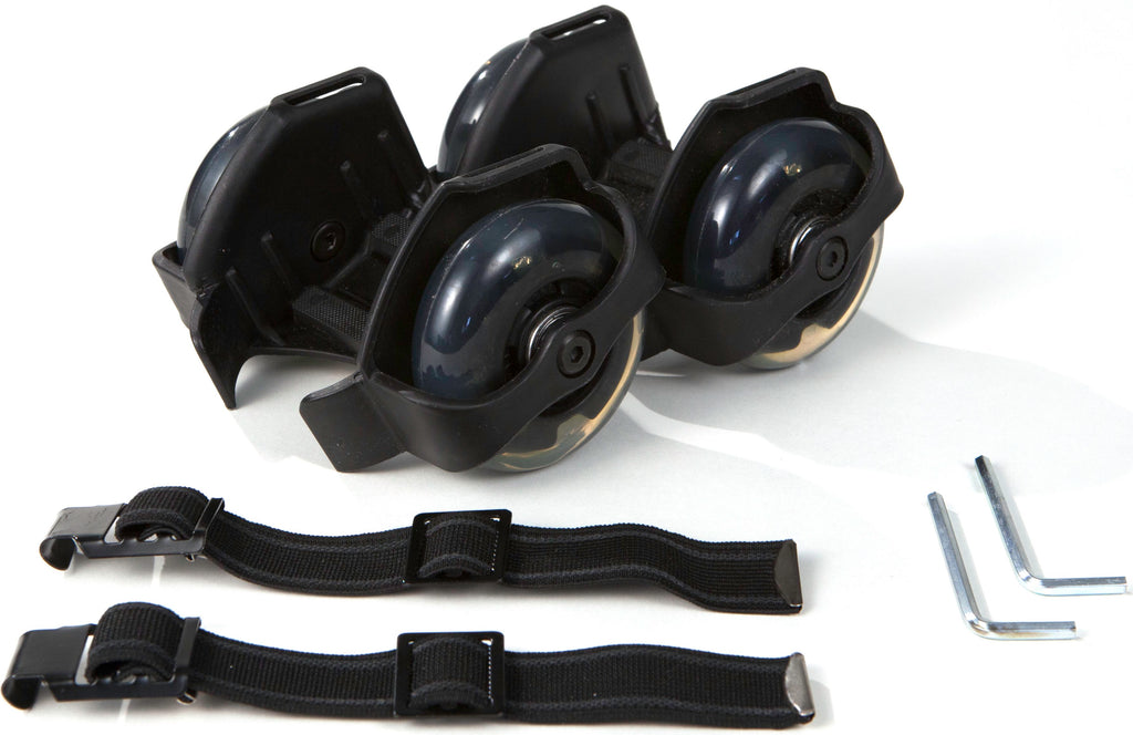Skate Buds Strap-on Heel Skates 3.0 (Black)